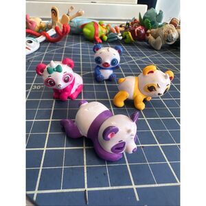 Phidal PLAYFUL PANDAS mini busy book replacement figure bundle 4 pcs